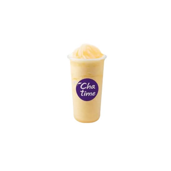 Frappé au pêche et litchi / Peach lychee slush / 水蜜桃荔枝冰沙